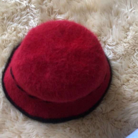 Bucket Hat Rabbit Fur Angora vintage - Picture 3 of 4